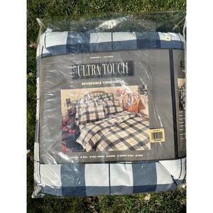 Ultra Touch by Stevens Reversible Twin Comforter 63" x 86"